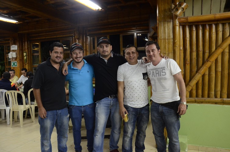 Luis Felipe Pérez y sus asesores en la dirección del Torneo Regional Armenia