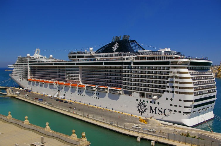 msc splendida cruise million