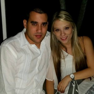 Daniel Ramírez y su esposa Melissa