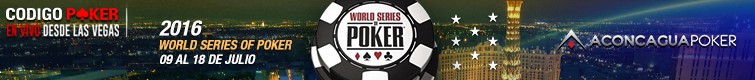 WSOP 2016 banner aconcagua poker vegas