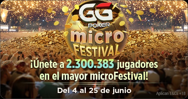 ¿Preparados para el Micro Festival de GGPoker?